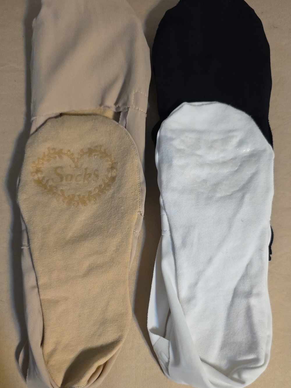**FREE W/PURCHASE** No-Show Footliner Socks - Black, White, Beige